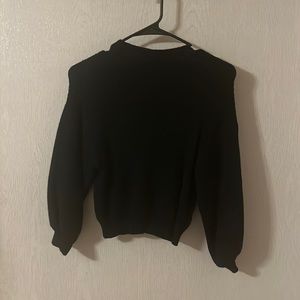 Black sweater